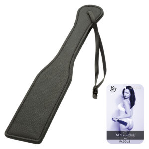 Calexotics Nocturnal Faux Leather Spanking Paddle Black SE 2678 35 1 716770108463 Detail.jpg