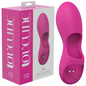 Shots Toys Loveline Joy Silicone Finger Vibrator Pink LOVU007PNK 8714273052285 Multiview.jpg