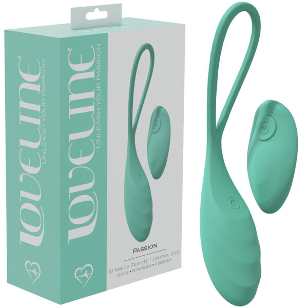 Shots Toys Loveline Passion Wireless Remote Egg Vibrator Green LOVU014GRN 8714273052483 Multiview.jpg