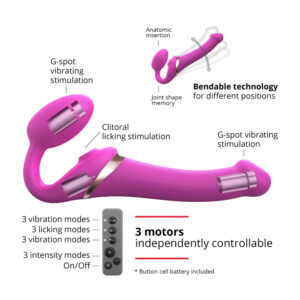 Strap On Me Multi Orgasm Wireless Remote Vibrating Flickering Bendable Strapless Strap On Medium Fuchsia 6017432 3700436017432 Info Detail.jpg