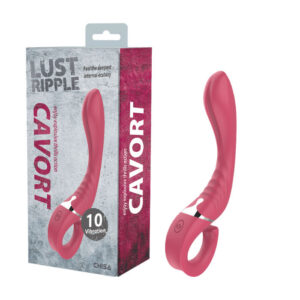 Chisa Novelties Lust Ripple Cavort G Spot Vibrator Red CN 841061905 759746619051 Multiview.jpg