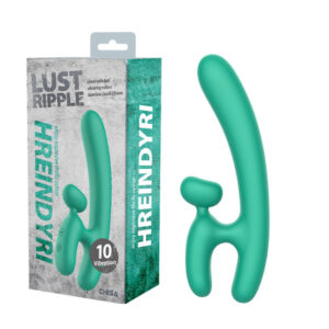 Chisa Novelties Lust Ripple Hreindyri Dual Stimulator Green CN 170753859 759746538598 Multiview.jpg