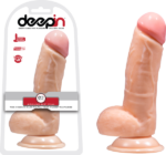 Excellent Power Deepin 6 point 5 Inch Dong with Balls Light Flesh F06L015A00 051 4897078629440 Multiview.png