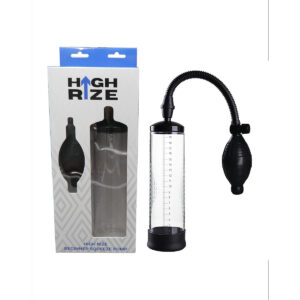 High Rize Beginner Squeeze Pump Penis Pump Clear HIR002 9354434000619 Multiview.jpg