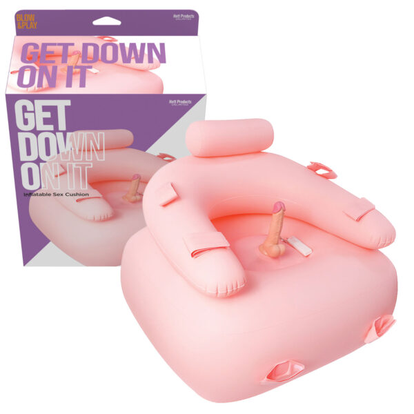 Hott Products Get Down On It Inflatable Sex Chair with Vibrating Dildo with Balls Pink HP3587 818631035878 Multiview.jpg