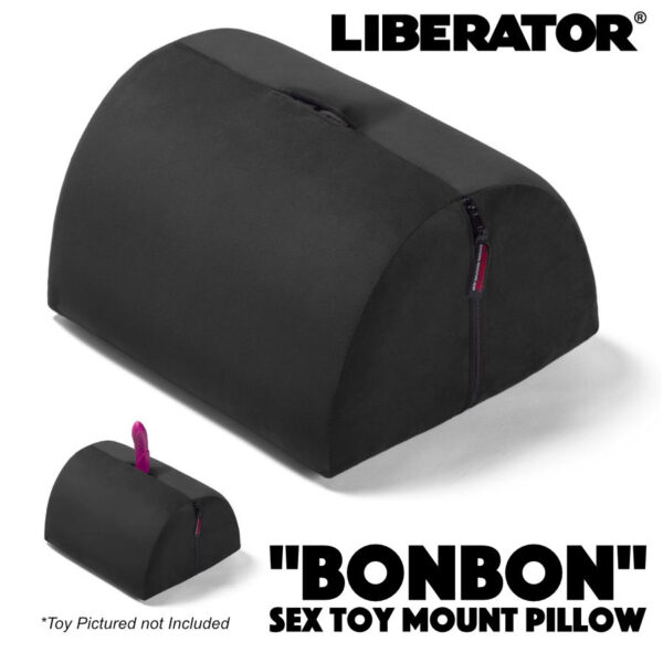 Liberator BonBon Sex Toy Mount Pillow Positioning Pillow Black LIB545 845628019214 Multiview