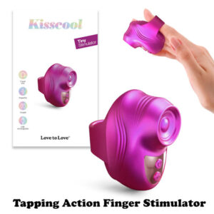 Love to Love Kisscool Tapping Finger Clitoral Stimulator Iridescent Berry Magenta 6033333 3700436033333 Multiview.jpg