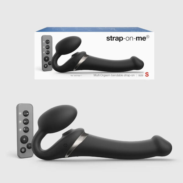 Strap On Me Multi Orgasm Wireless Remote Vibrating Flickering Bendable Strapless Strap On Small Black 6017340 3700436017340 Multiview.jpg