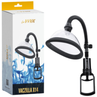 La Viva – Vaczilla X14 Pussy Pump (Black/ Clear)