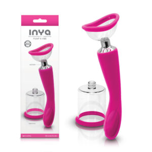 NS Novelties INYA Pump n Vibe Insertable Clitoral Nipple Pump Pink NSN 0554 44 657447103414 Multiview.jpg