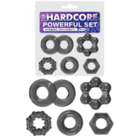 Excellent Power – Hardcore Powerful Infinity Cock-Ring Set (Smoke)